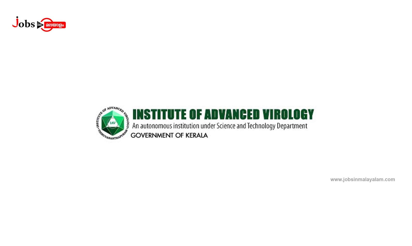 Institute of Advanced Virology (IAV) Logo